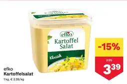 MPreis efko Kartoffelsalat Angebot