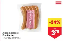 MPreis Alpenmetzgerei Frankfurter Angebot