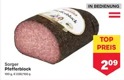 MPreis Sorger Pfefferblock Angebot