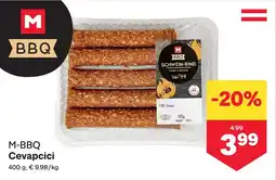 MPreis M-BBQ Cevapcici Angebot