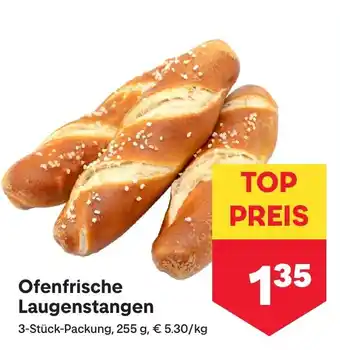 MPreis Ofenfrische Laugenstangen Angebot