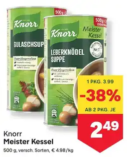 MPreis Knorr Meister Kessel Angebot