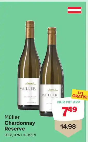 MPreis Müller Chardonnay Reserve Angebot