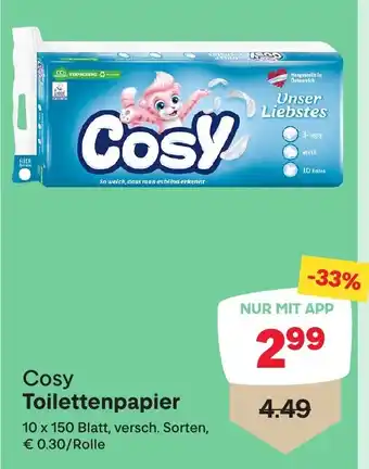MPreis Cosy Toilettenpapier Angebot