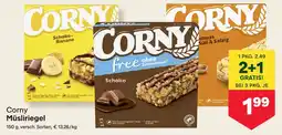 MPreis Corny Müsliriegel Angebot