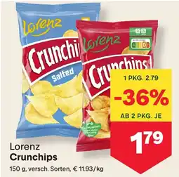 MPreis Lorenz Crunchips Angebot