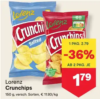 MPreis Lorenz Crunchips Angebot