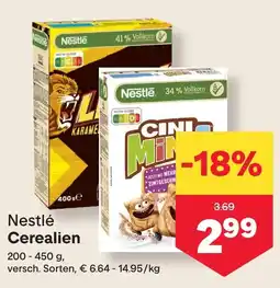 MPreis Nestlé Cerealien Angebot
