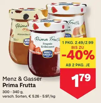 MPreis Menz & Gasser Prima Frutta Angebot