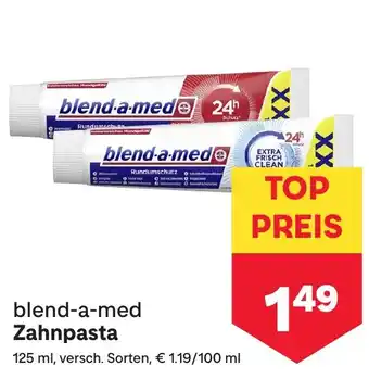 MPreis blend-a-med Zahnpasta Angebot