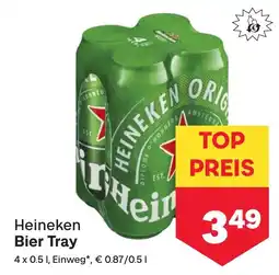 MPreis Heineken Bier Tray Angebot