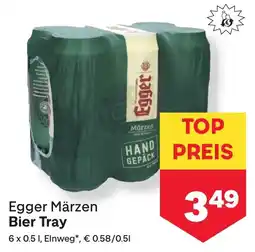 MPreis Egger Märzen Bier Tray Angebot