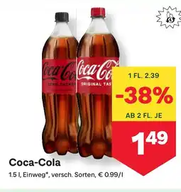 MPreis Coca-Cola Angebot