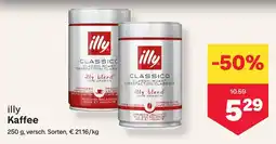 MPreis illy Kaffee Angebot