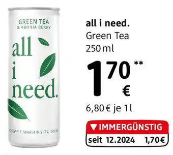 dm Green Tea Angebot