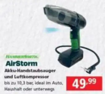 Pagro Diskont Akku Handstaubsauger und Luftkompressor Angebot