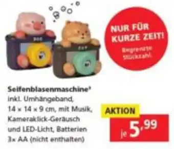 Pagro Diskont Seifenblasenmaschine Angebot