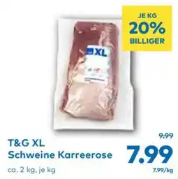 T&G T&G XL Schweine Karreerose Angebot