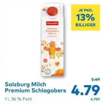 T&G Salzburg Milch Premium Schlagobers Angebot