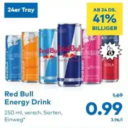 T&G Red Bull Energy Drink Angebot