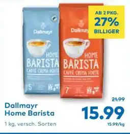 T&G Dallmayr Home Barista Angebot
