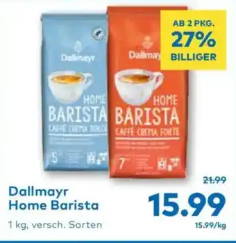 T&G Dallmayr Home Barista Angebot
