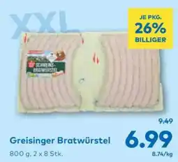 T&G Greisinger Greisinger Bratwürstel 6.99 Angebot