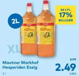 T&G Mautner Markhof Hesperiden Essig Angebot