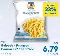 T&G 11er Selection Prinzess Pommes Angebot