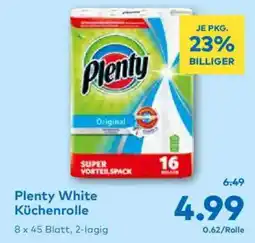 T&G Plenty White Küchenrolle Angebot