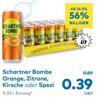T&G Schartner Bombe Orange, Zitrone, Kirsche Angebot