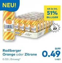 T&G Radlberger Orange oder Zitrone Angebot