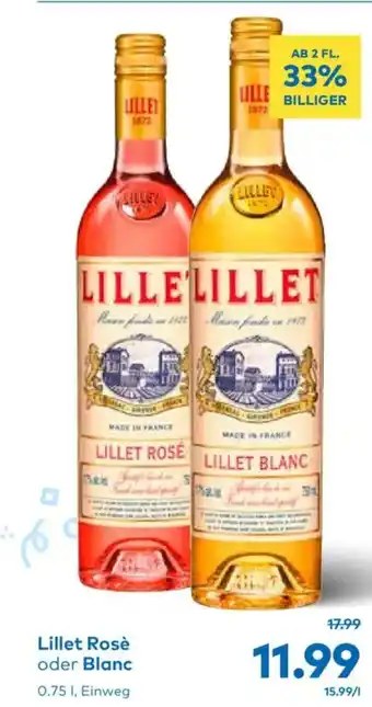 T&G Lillet Rosè oder Blanc Angebot