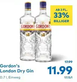 T&G Gordon's London Dry Gin Angebot