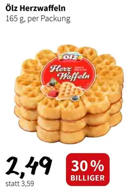 Der Grissemann Ölz Herzwaffeln Angebot