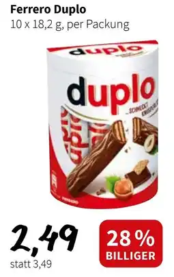 Der Grissemann Ferrero Duplo Angebot