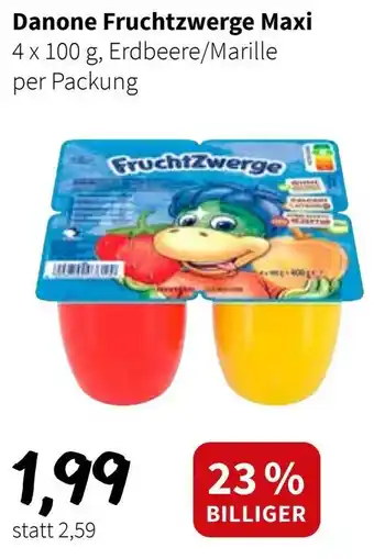 Der Grissemann Danone Fruchtzwerge Maxi Angebot