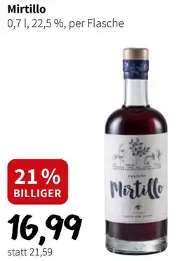 Der Grissemann Mirtillo Angebot