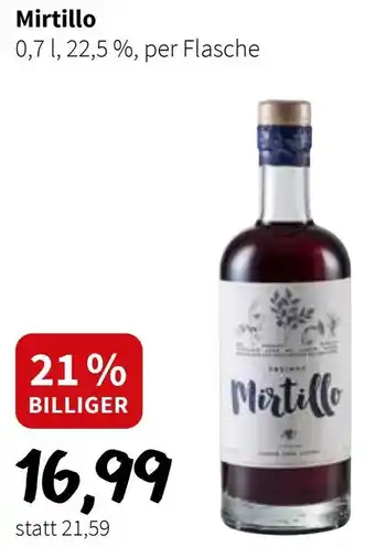 Der Grissemann Mirtillo Angebot