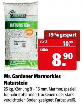 Der Grissemann Mr. Gardener Marmorkies Naturstein Angebot