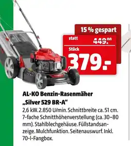 Der Grissemann AL-KO Benzin-Rasenmäher Silver 529 BR-A Angebot
