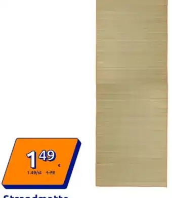 Action Strandmatte Angebot