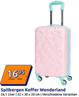 Action Spilbergen Koffer Wonderland Angebot