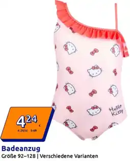 Action Badeanzug Angebot