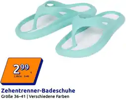 Action Zehentrenner-Badeschuhe Angebot