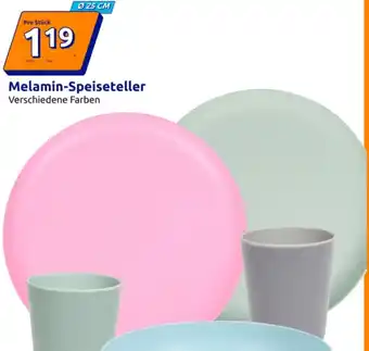Action Melamin-Speiseteller Angebot