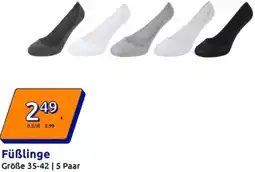 Action Füßlinge Angebot