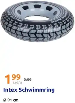 Action Intex Schwimmring Angebot