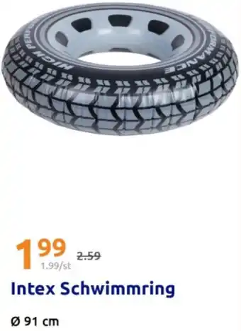Action Intex Schwimmring Angebot
