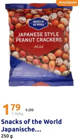 Action Snacks of the World Japanische Angebot